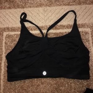 Black Lululemon Sports Bra